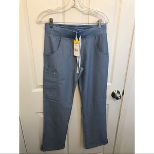 Figs Kade Regular XS scrub pants Heather Indigo